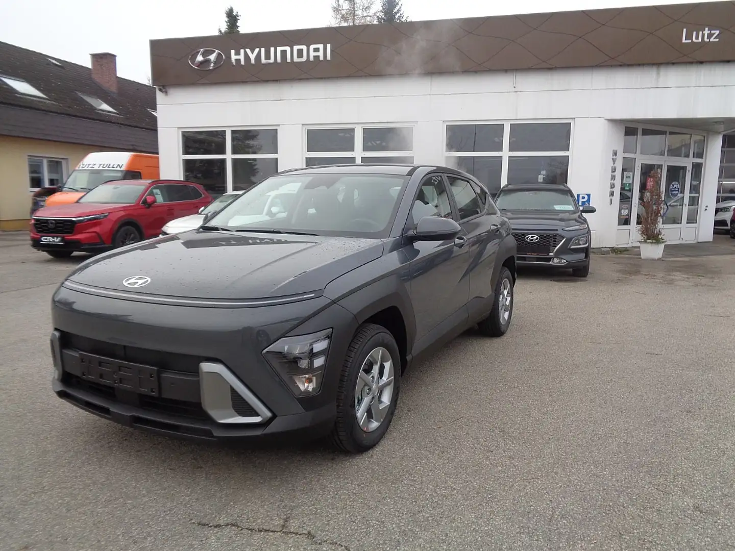 Hyundai KONA Kona 1,6 GDI HEV Smart Line DCT Model 2026 Grau - 1