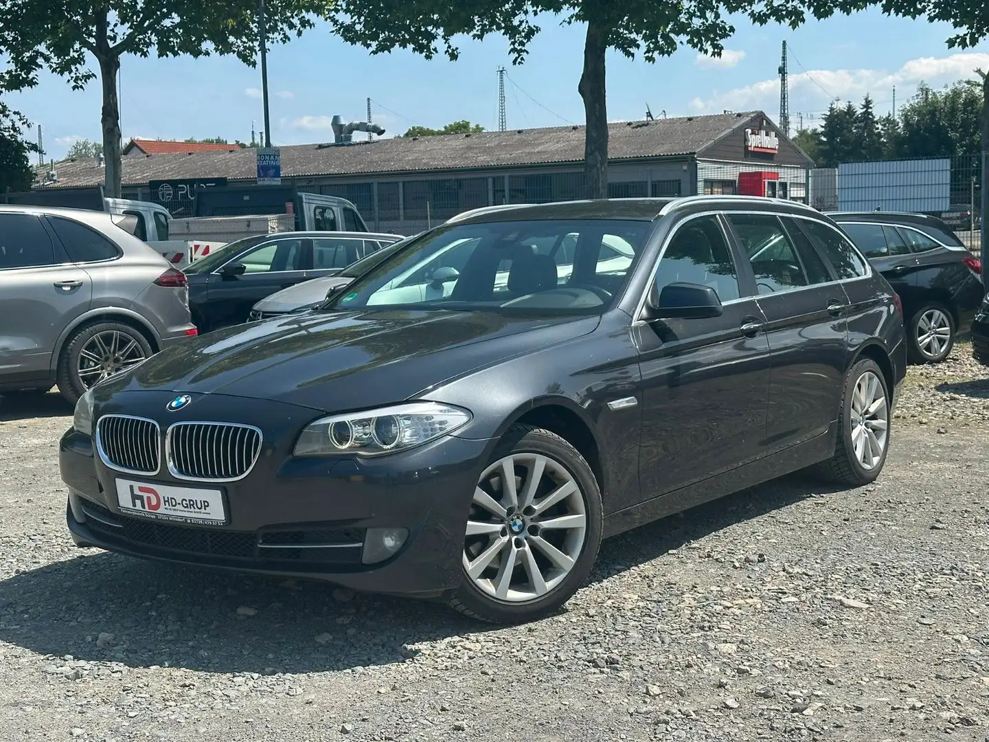 BMW 525 Baureihe 5 Touring 525 d*AHK*BI-XENON*LEDER* Gris - 2