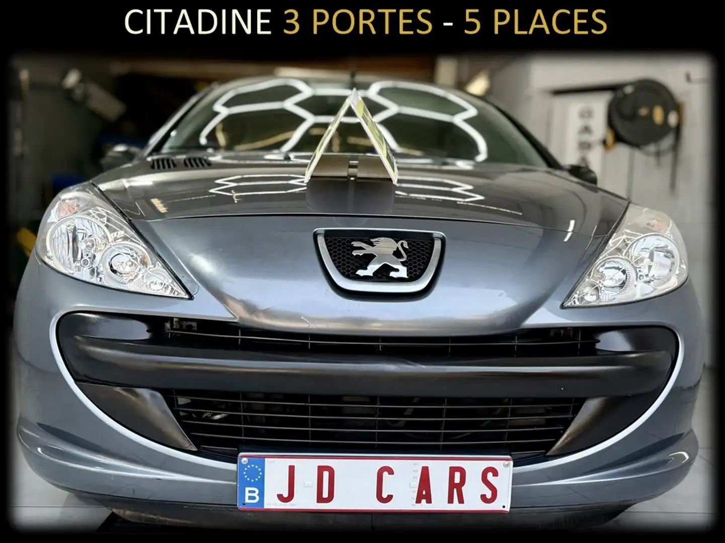 Peugeot 206 206+ 1.1 i 61000KM‼️GARANTIE 1AN CTOK‼️ Gris - 2