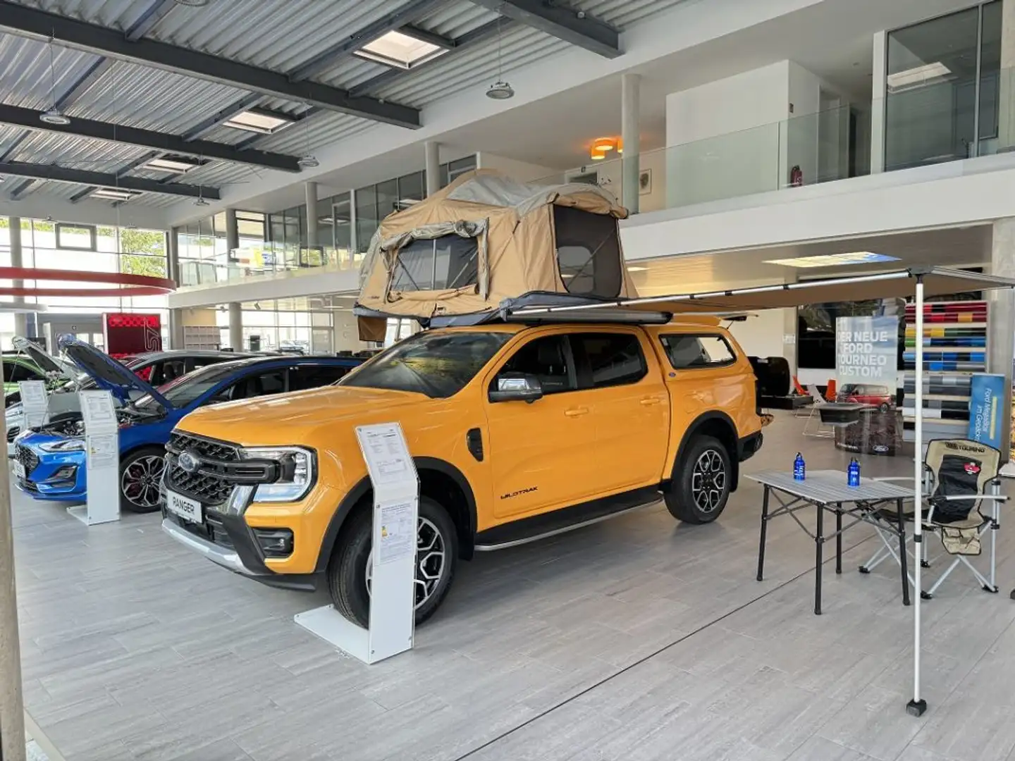 Ford Ranger Ranger DK Autm. Wildtrak *LED*NAVI*Küche*Zelt* Orange - 1