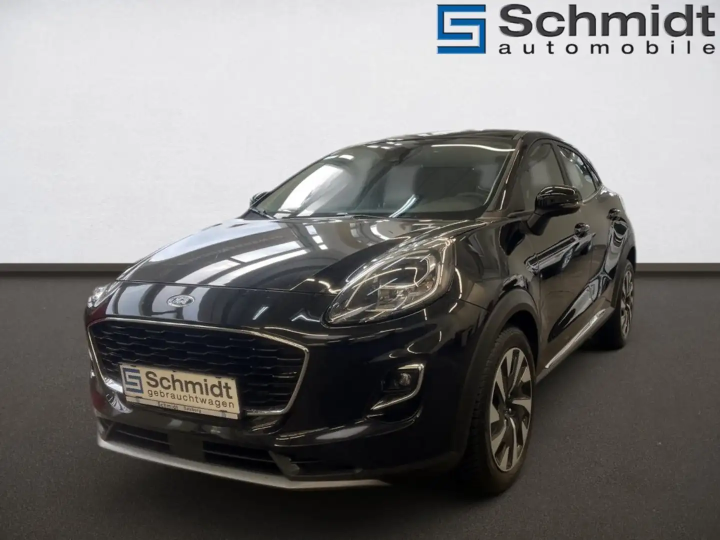 Ford Puma 1,0 EcoBoost Hybrid Titanium Schwarz - 1