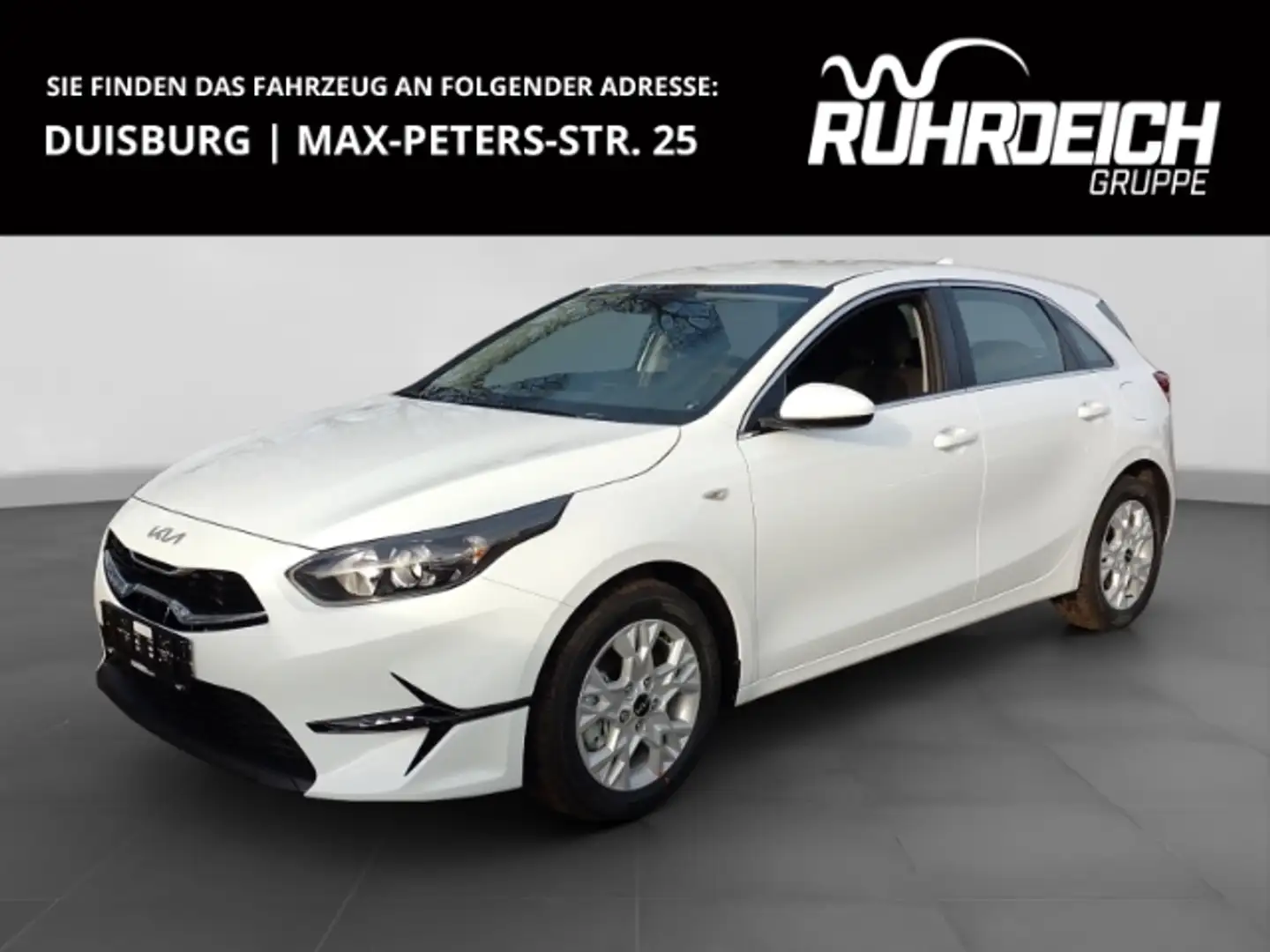 Kia Ceed / cee'd 5 Türer Vision Turbo NAV Kamera PDC Apple Car usw. Weiß - 1