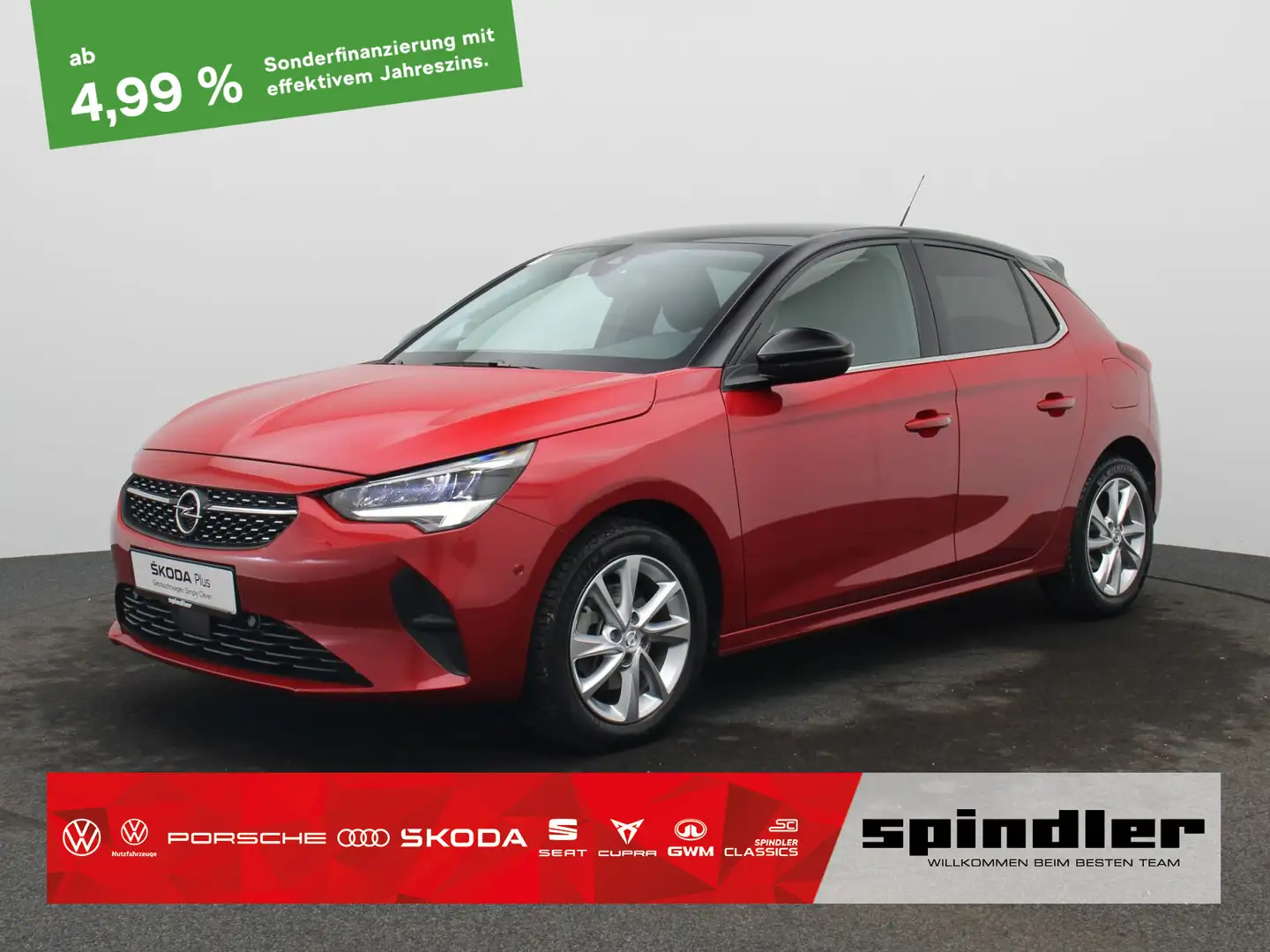 Opel Corsa 1.2 TSI Automatik/ LED, RFK, Tempomat, SHZ Rouge - 1