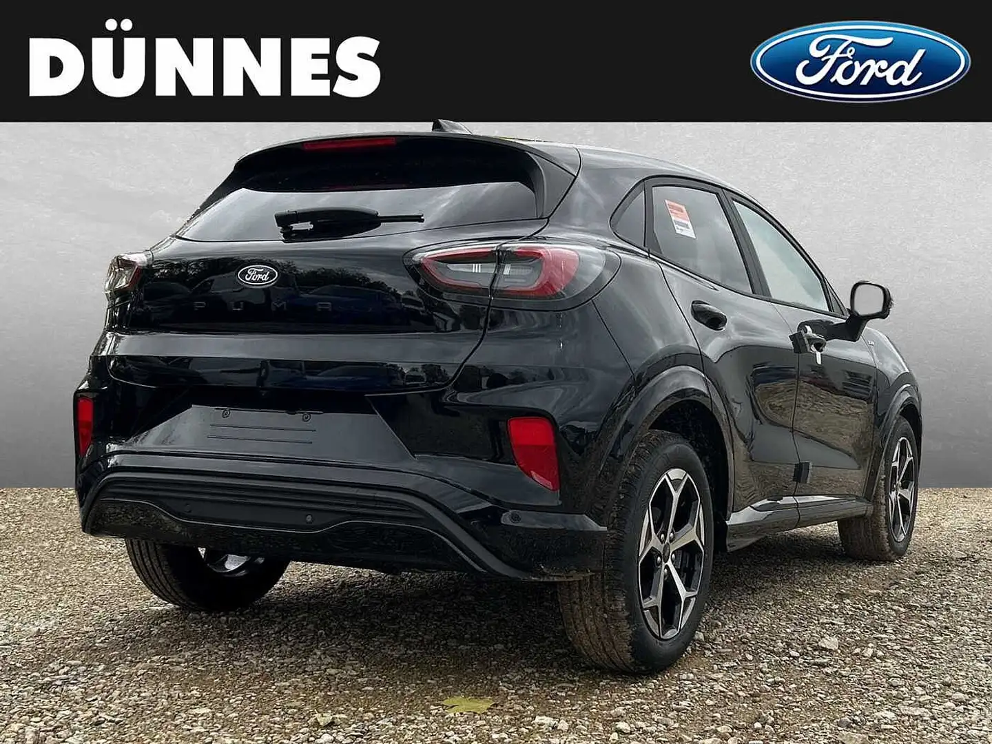 Ford Puma 1.0 EcoBoost Hybrid ST-LINE Schwarz - 2