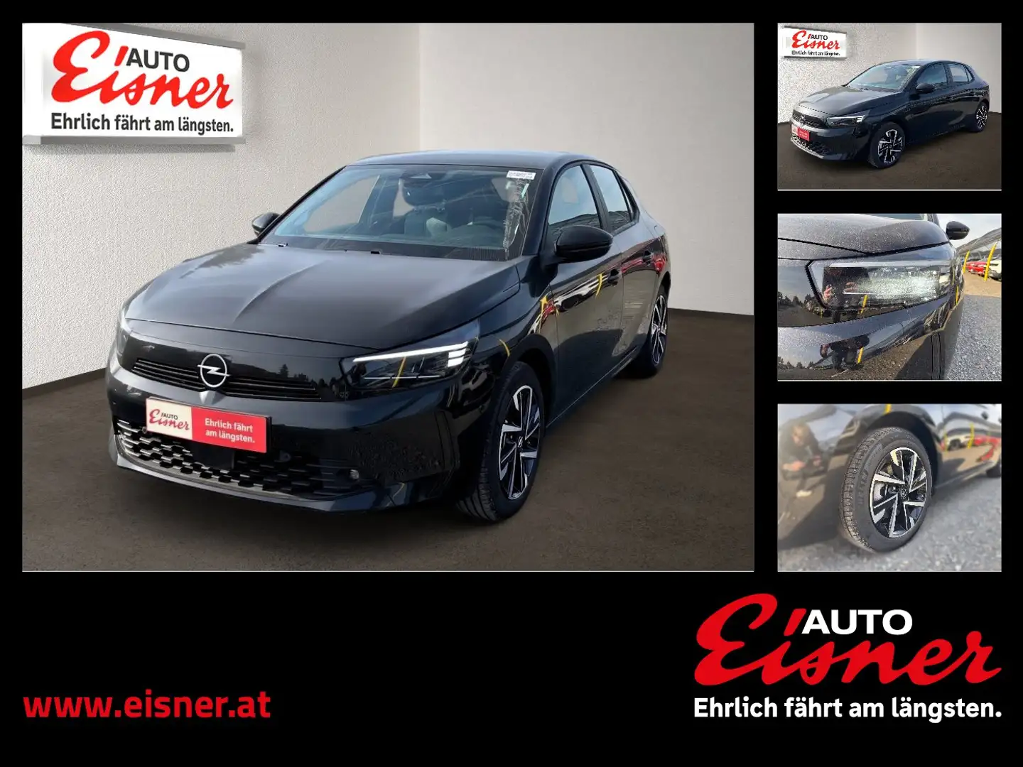 Opel Corsa F 1.2 Turbo Edition Facelift Fernlichtass. Schwarz - 1