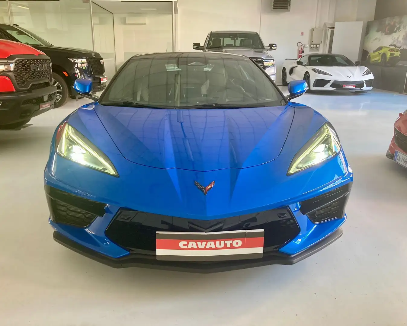 Corvette C8 C8 Convertible 3LT - Raptide Blue Metallic Blau - 2