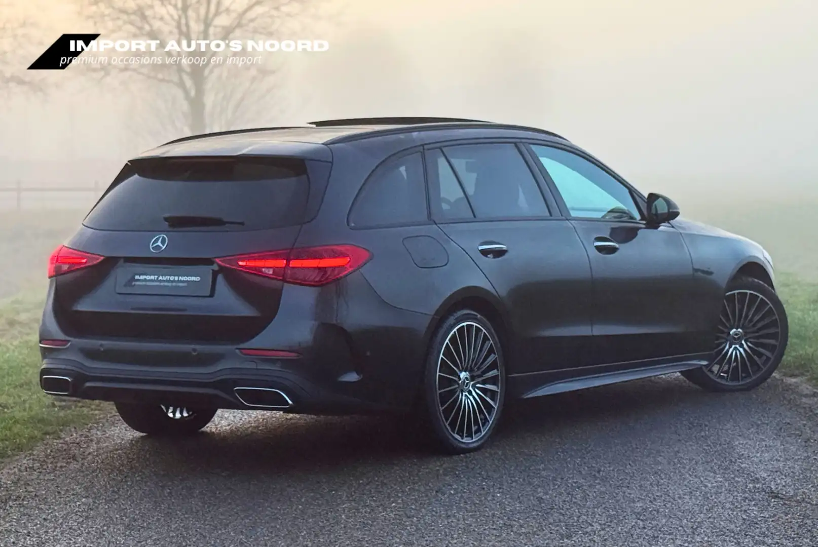 Mercedes-Benz C 300 e AMG Line Pano Camera Sfeerverlichting ACC 19 inc Gris - 2