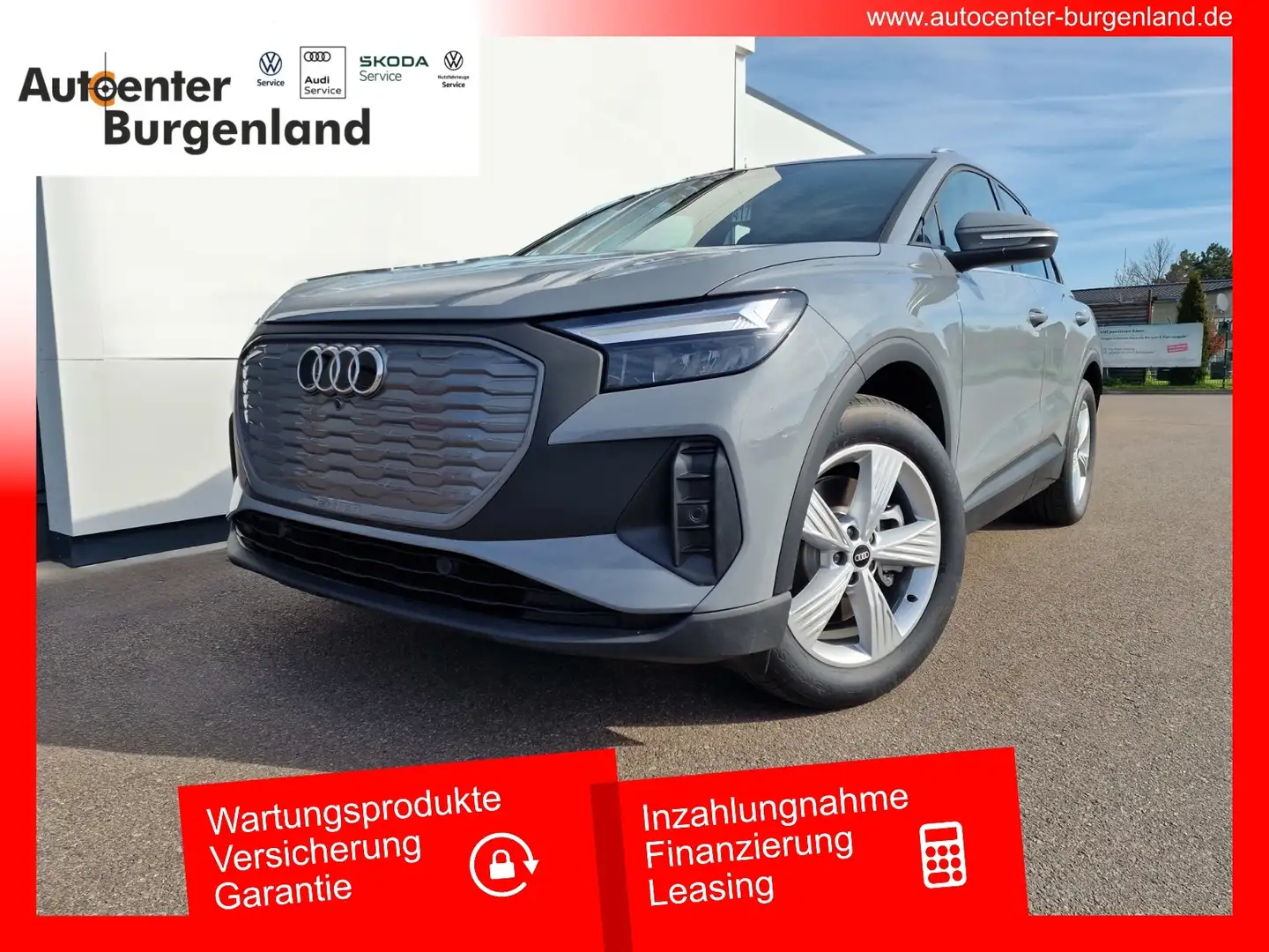 Audi 40 e-tron NAVI+LED+EINPARKHILFE VORN UND HINTEN+T Grau - 1