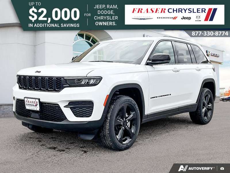 White 2025 Jeep Grand Cherokee SUV / Crossover Four-Wheel Drive 8-Speed Automatic