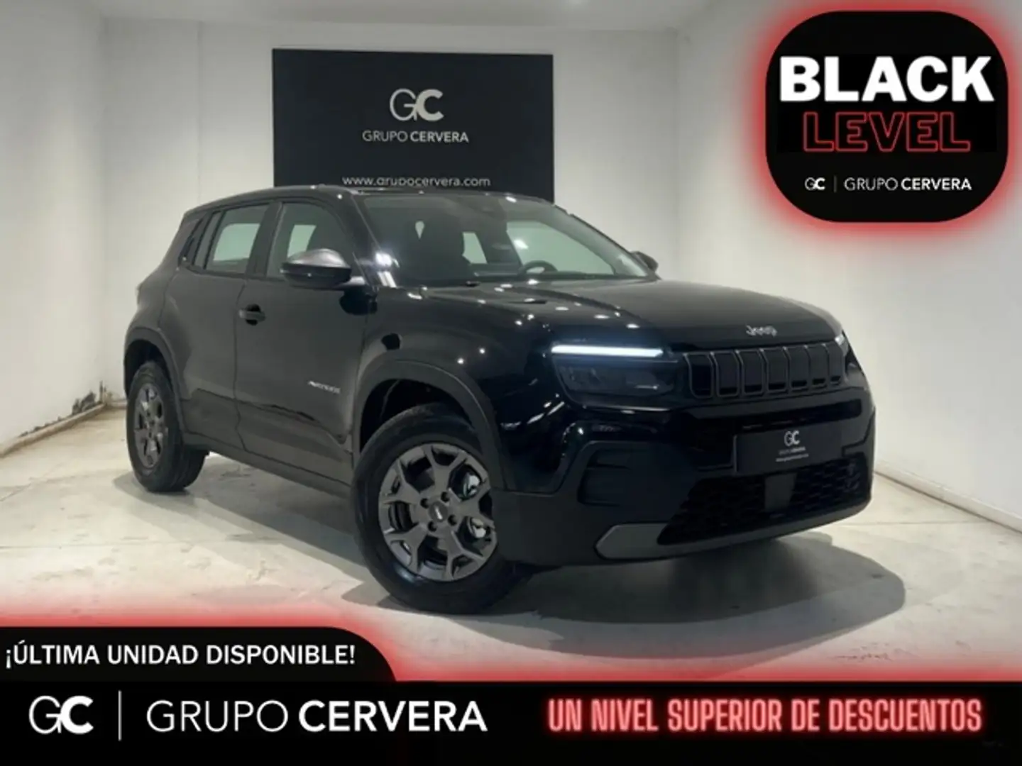 Jeep Avenger 1.2 Longitude 74KW Negro - 1
