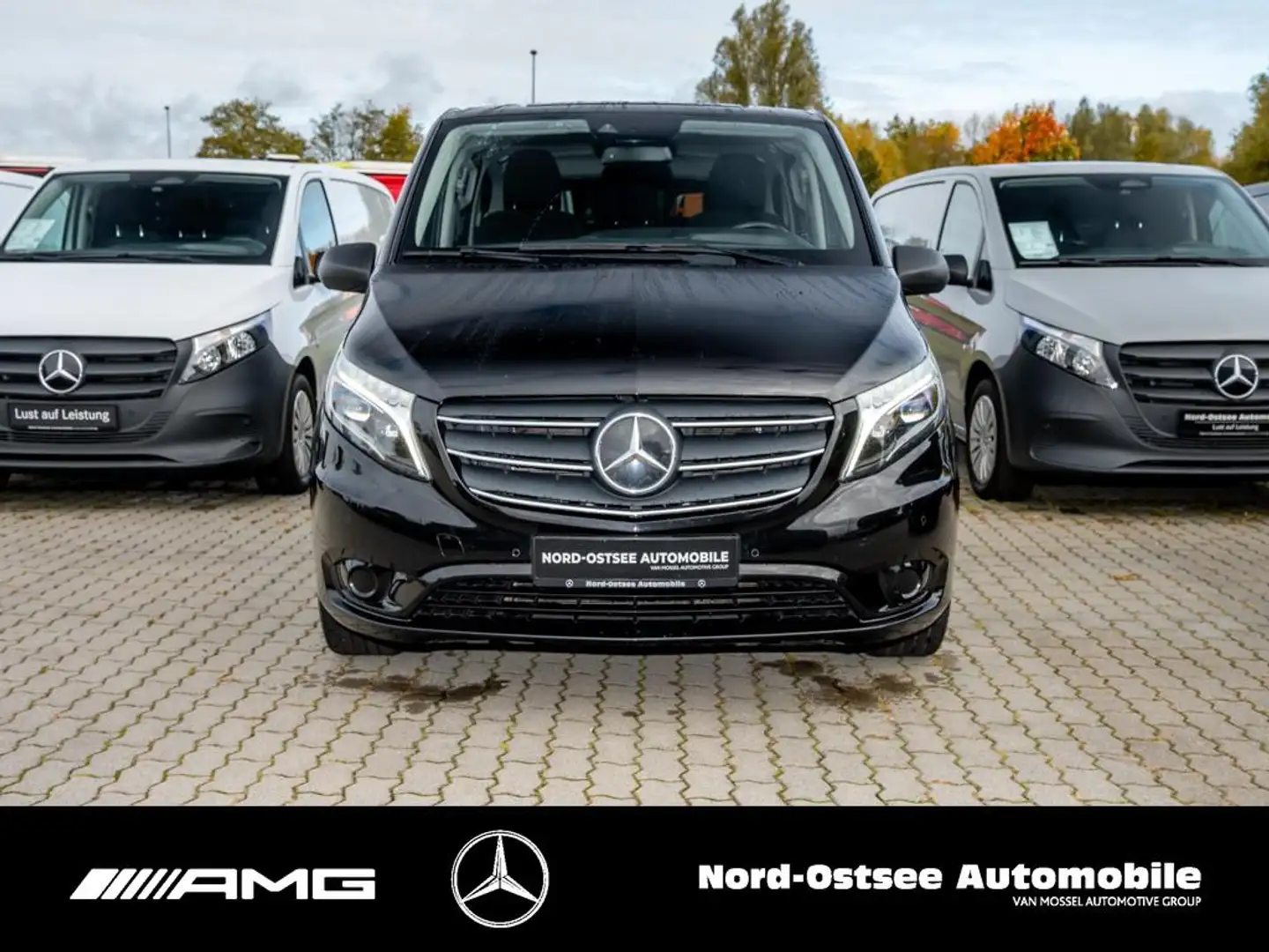 Mercedes-Benz Vito 116 Tourer Pro  LIEGEPAKET AHK STDHZG LED Nero - 2