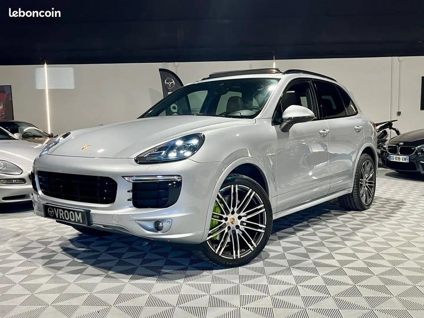 Porsche Cayenne ii (2) 3.0 s e-hybrid platinum edition tiptronic Gris - 1