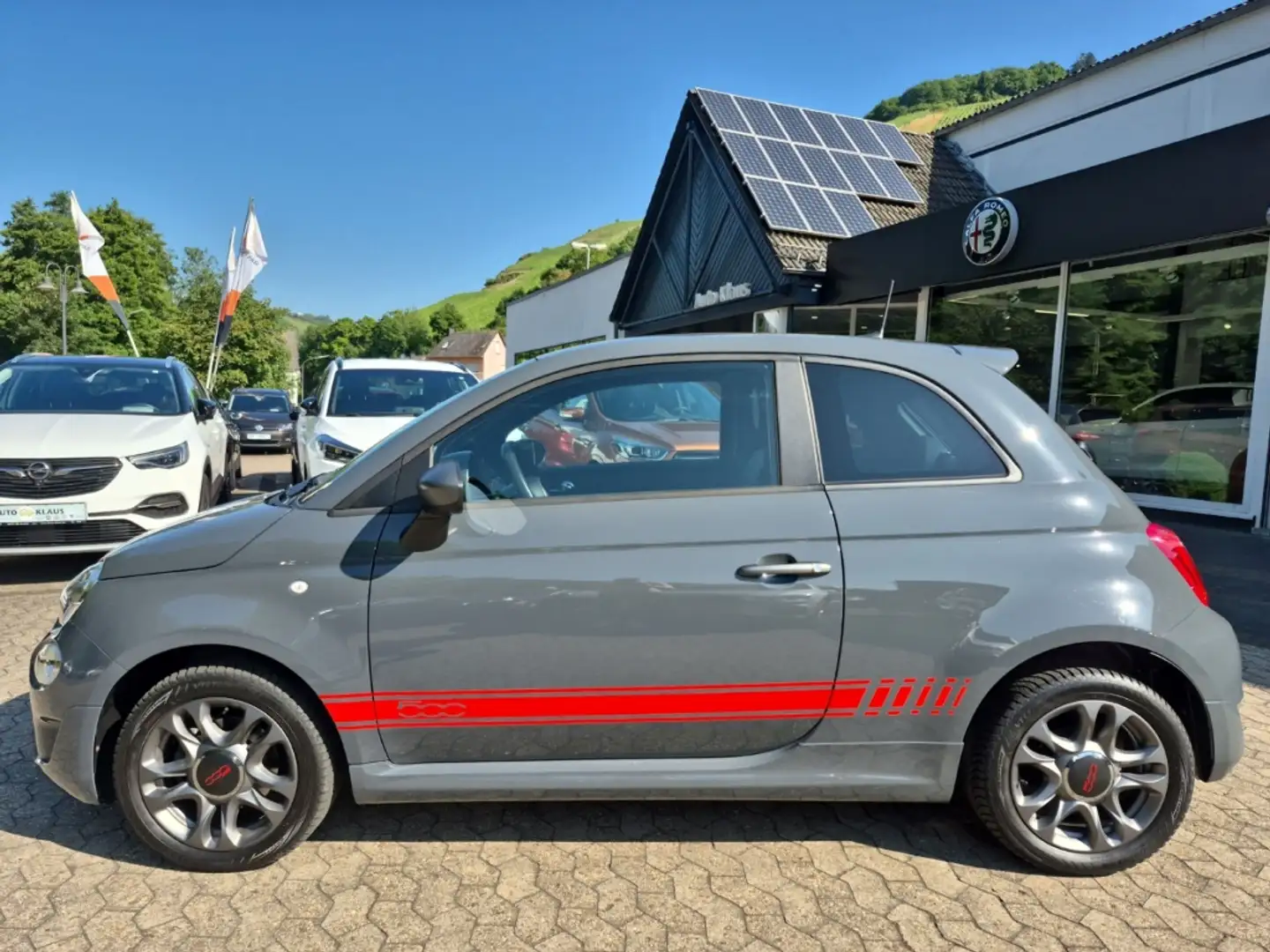 Fiat 500 S 1.2 Gris - 2