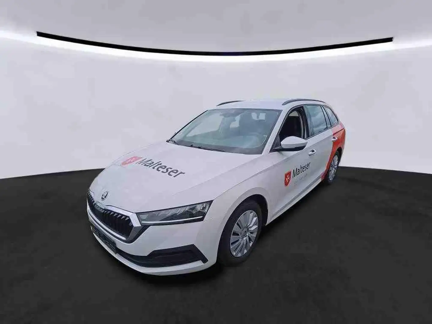 Skoda Octavia Combi 2.0 TDI Active LED|PDC|Android Auto Weiß - 2