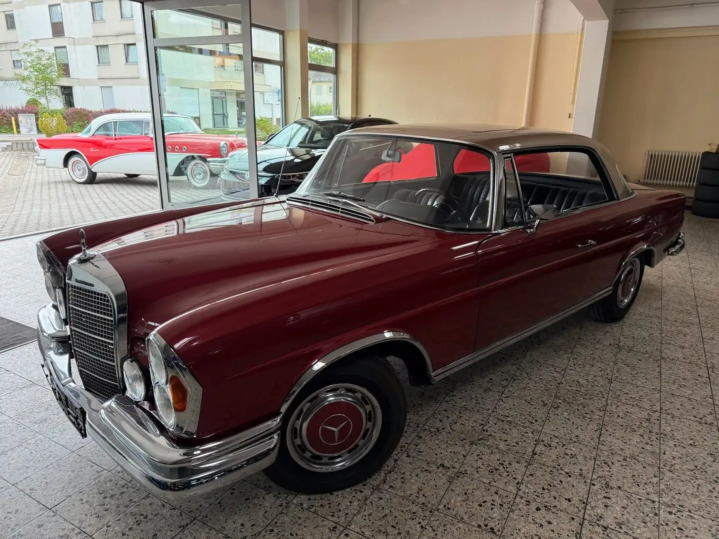 Mercedes-Benz 280 SE °1. HAND°DEUTSCHES FAHRZEUG° Piros - 1