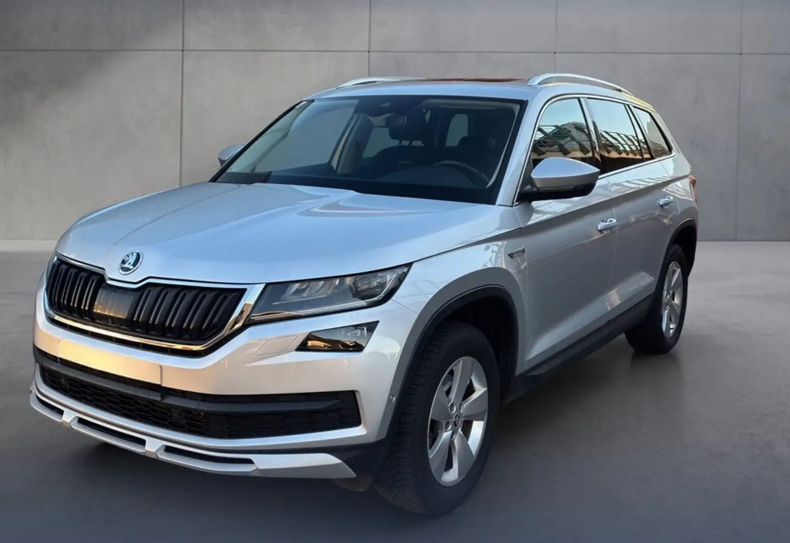 Skoda Kodiaq 2,0 TDI SCR 4x4 Scout DSG Silber - 1