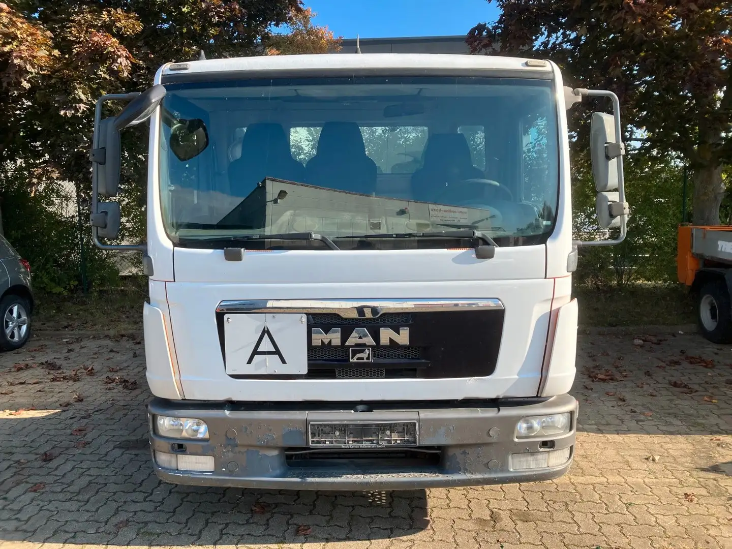 MAN TGL 8.180 4x2 Dreiseitenkipper Weiß - 2