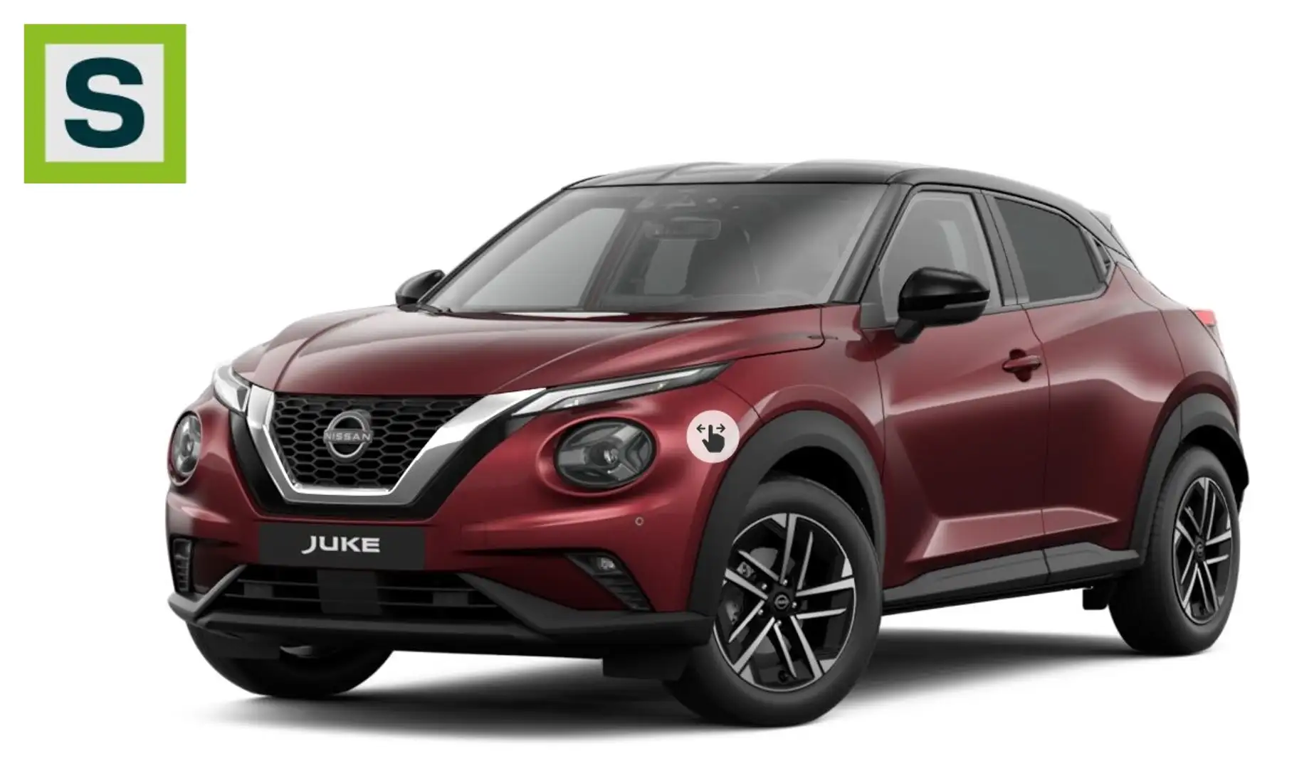 Nissan Juke JUKE N-Connecta+ 1.0 DIG-T 114 PS 6MT Rosso - 1