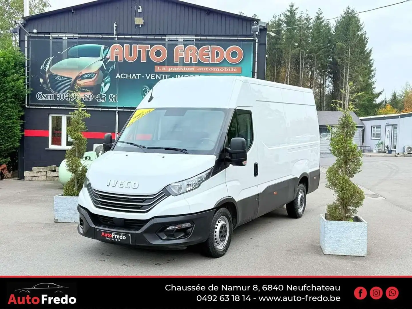 Iveco Daily 35C14V 2.3 * prix htva * 34 000 km  Garantie 2 ans Weiß - 1