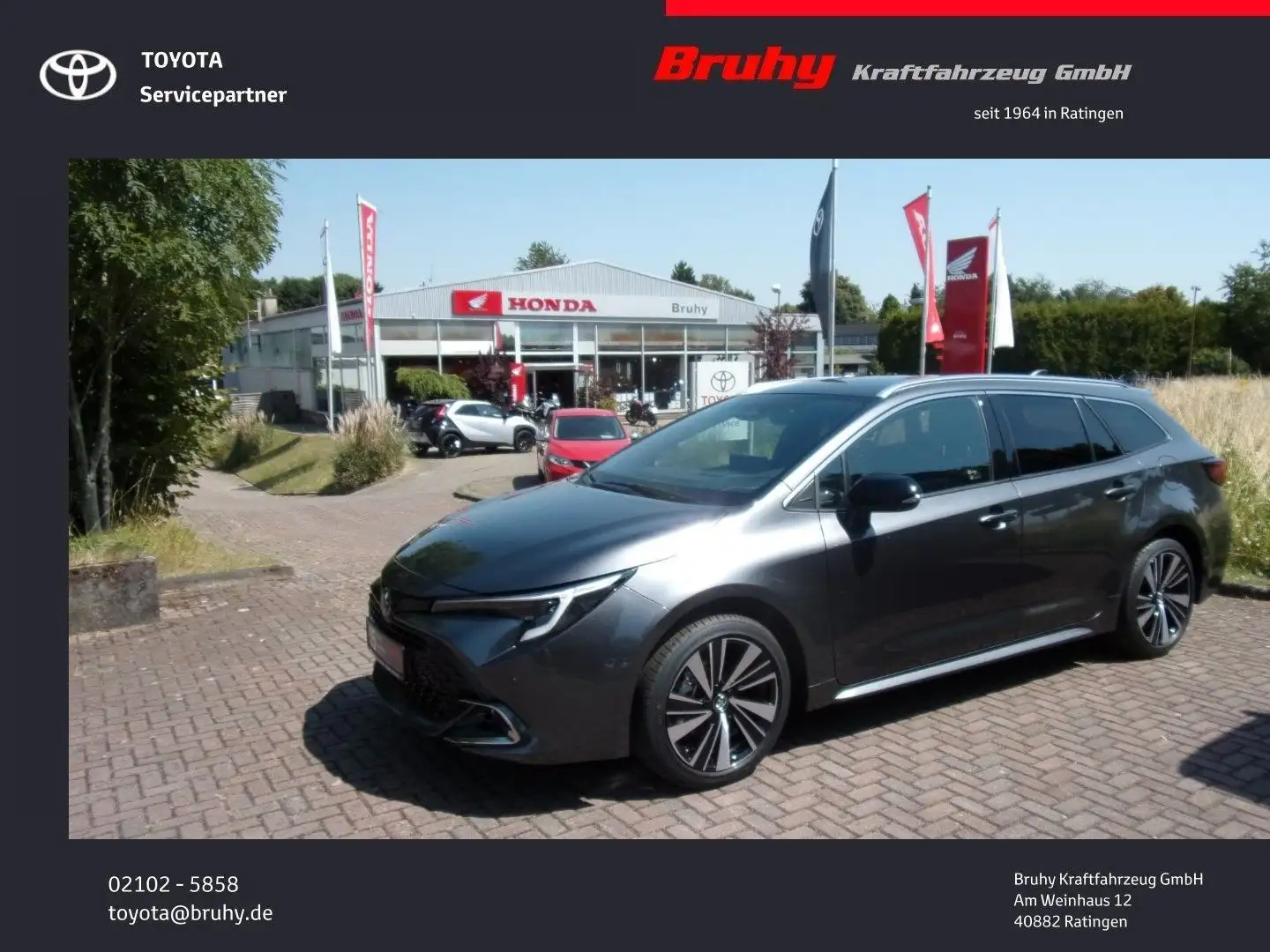 Toyota Corolla Touring Sports Hybrid Teamplayer Technik Grau - 1