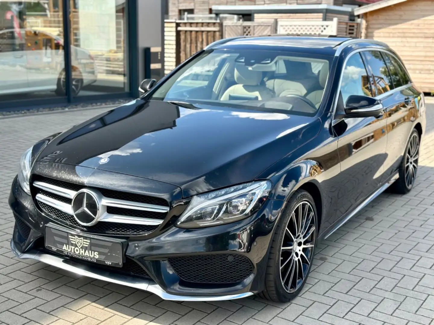 Mercedes-Benz C 300 T BlueTEC Hybrid,AMG-Paket,Pano,VOLL,TOP Schwarz - 1