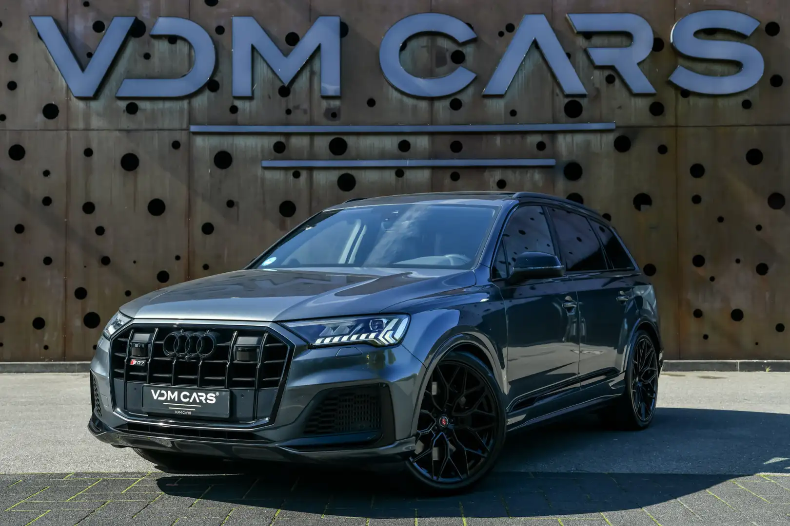 Audi Q7 4.0 TDI SQ7 quattro Pro Line + | BOSE | Vossen Whe Grau - 1