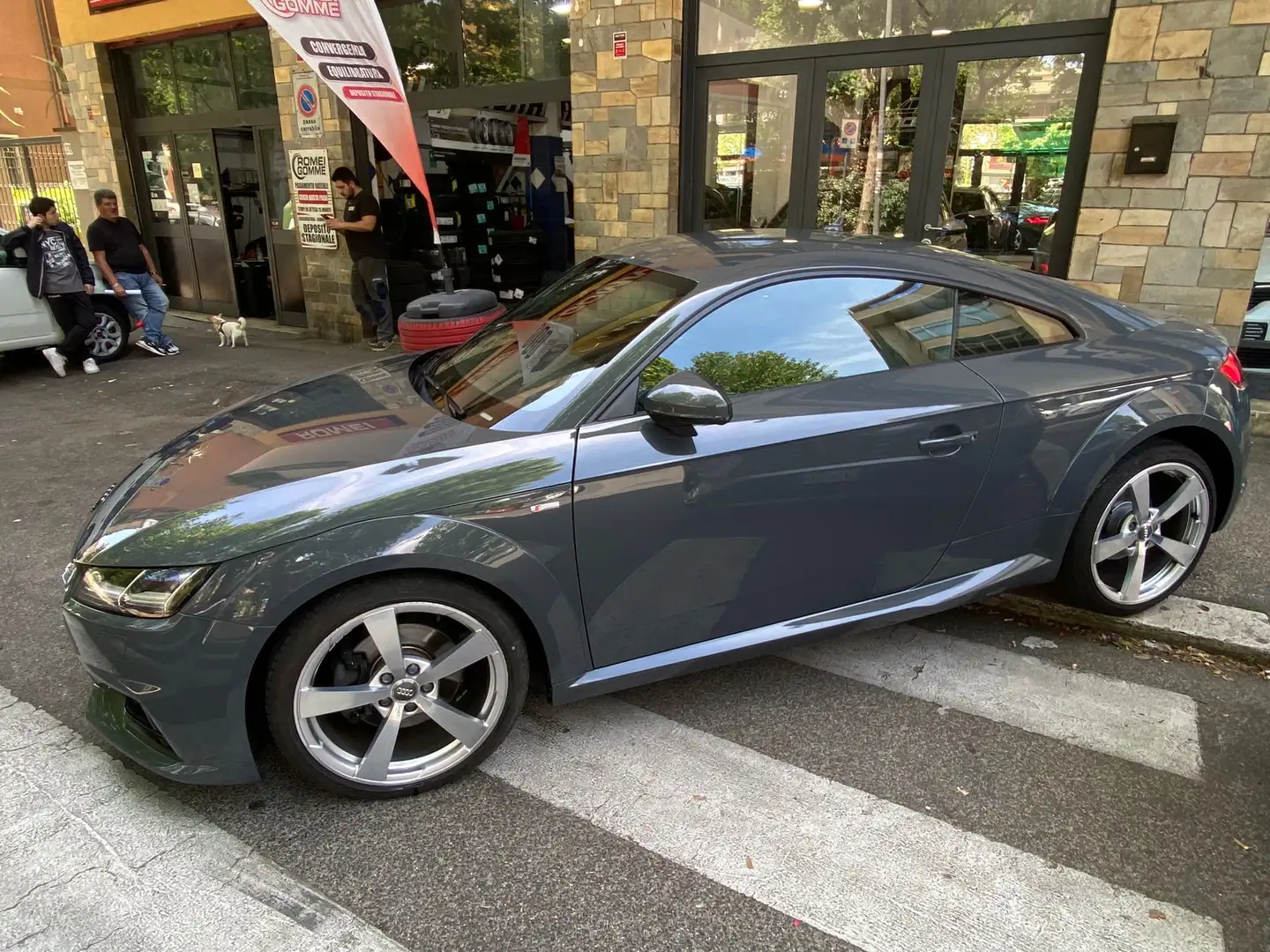Audi TT 1.8 180 cv S-TRONIC S LINE 19”MATRIX FULL Grau - 2