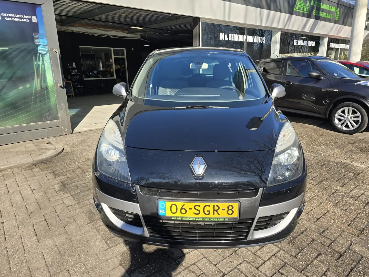 Renault Scenic 2.0 Parisienne | AUTOMAAT | 12MND GARANTIE | NW AP Zwart - 2