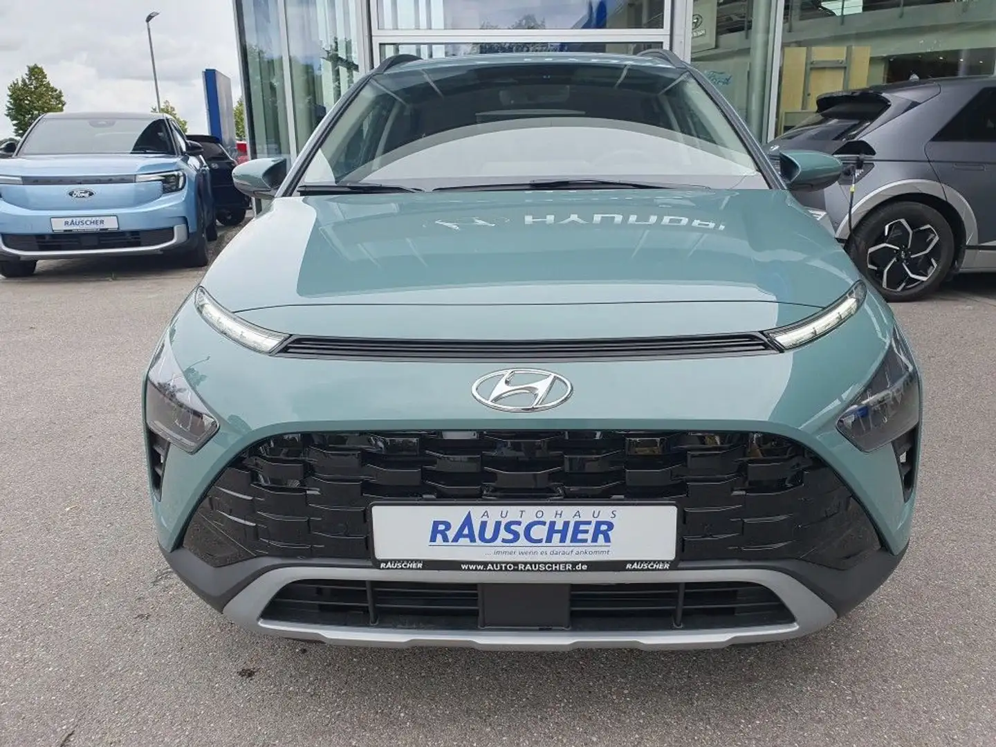 Hyundai BAYON 1.0 T-GDI 48V-Hybrid DCT Prime Grün - 2