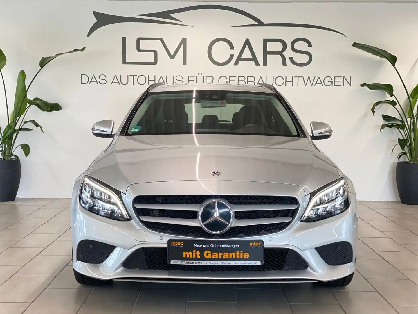 Mercedes-Benz C 220 d T 9G-tronic /ACC/BSA/LDW/LED/AHK/AppleC. Silber - 2