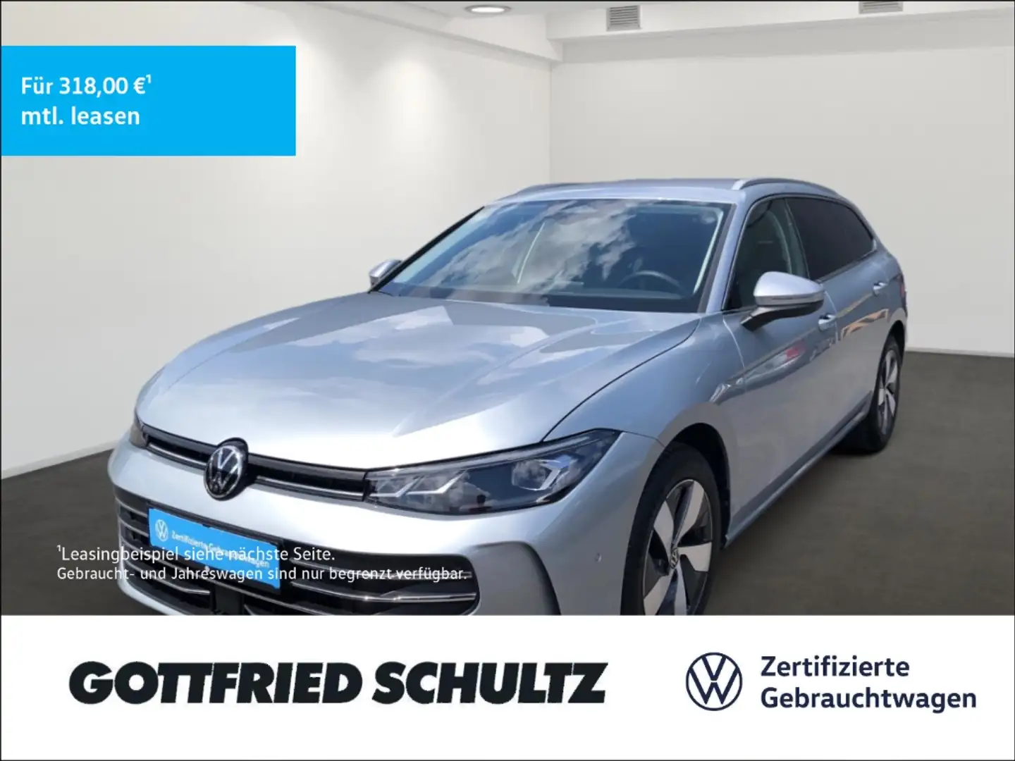 Volkswagen Passat Variant BUSINESS eTSI DSG NAVI EPH APP ACC SITZHZG Silber - 1