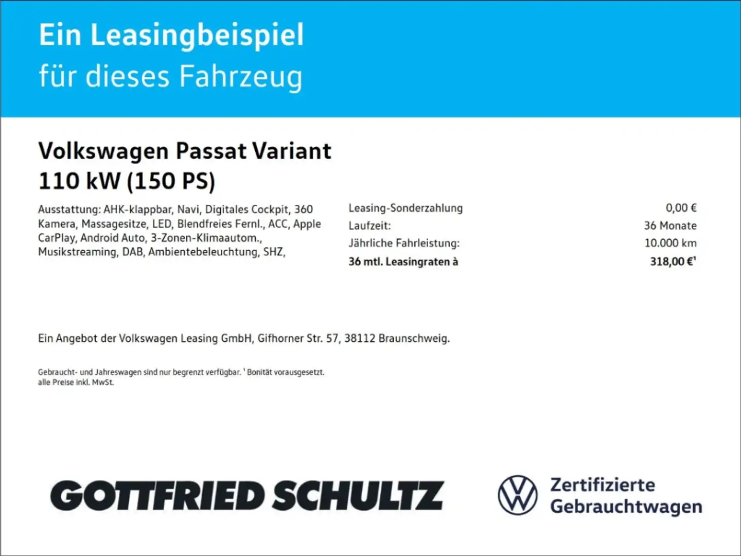 Volkswagen Passat Variant BUSINESS eTSI DSG NAVI EPH APP ACC SITZHZG Silber - 2