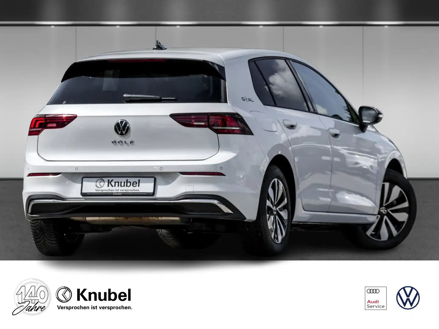 Volkswagen Golf VIII GOAL 2.0 TDI DSG LED+ Navi AHK TravelAss. Blanc - 2