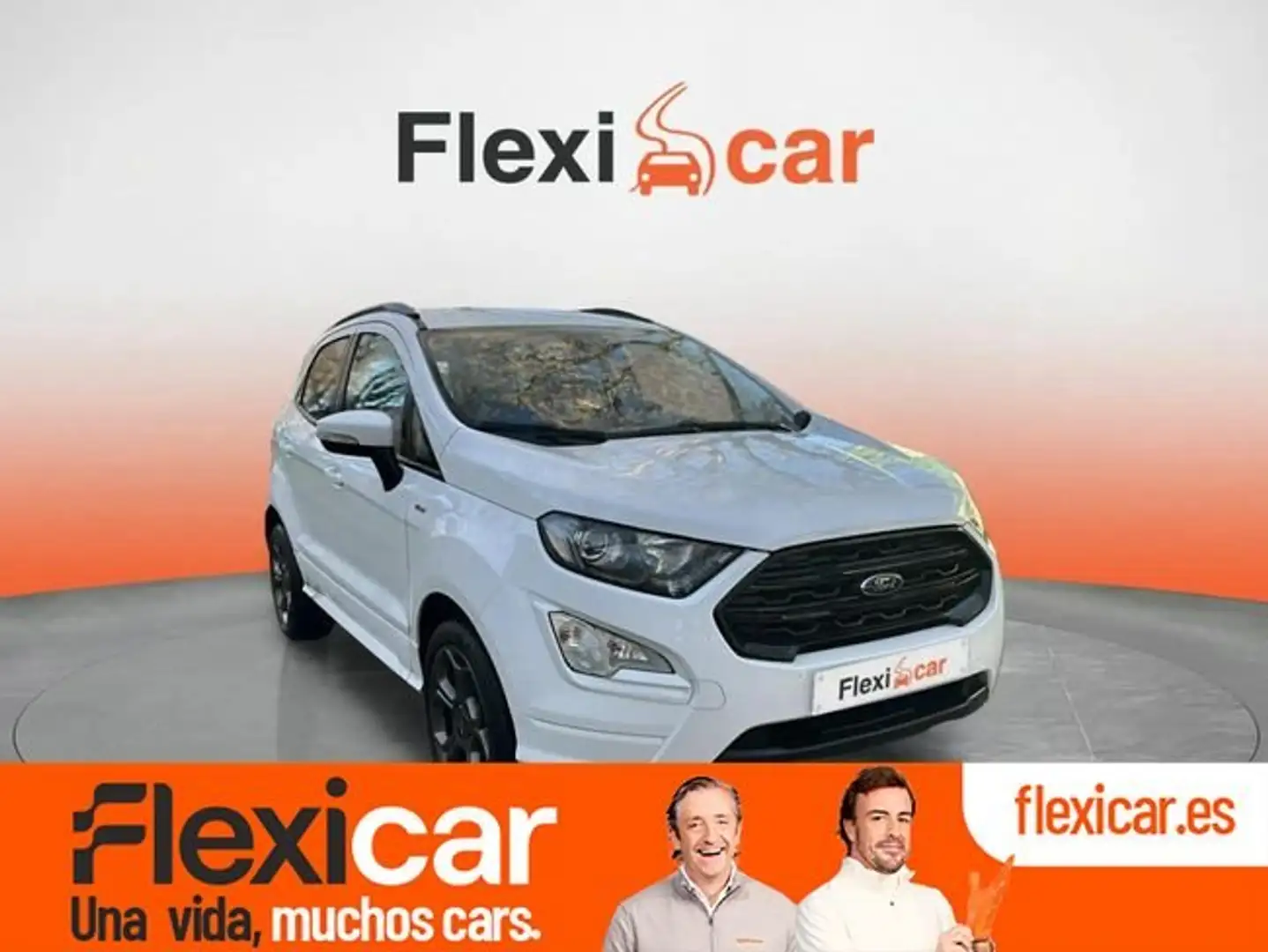 Ford EcoSport 1.0 EcoBoost ST Line 125 Blanc - 1