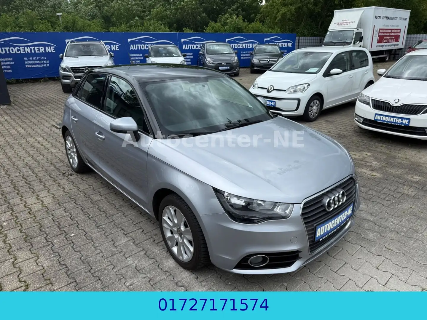Audi A1 Sportback 1.4 TFSI Ambition S-Tronic Zilver - 2