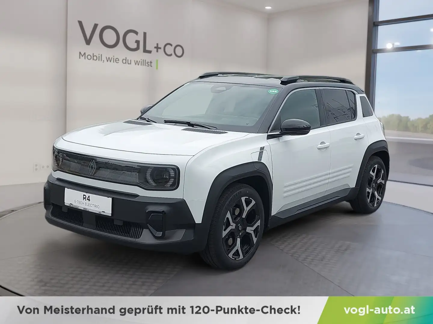 Renault R 4 E Tech Techno 150 PS comfort range Weiß - 1