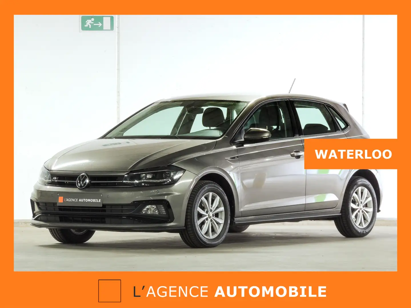 Volkswagen Polo 1.0 TSi - R-Line - DSG - GARANTIE 12 à 48 MOIS Gris - 1