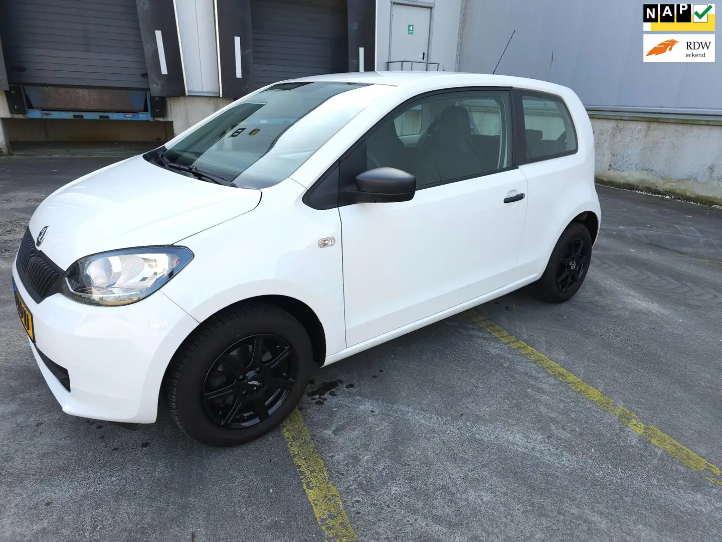 Skoda Citigo 1.0 Greentech Ambition / Airco / 2016 Wit - 1