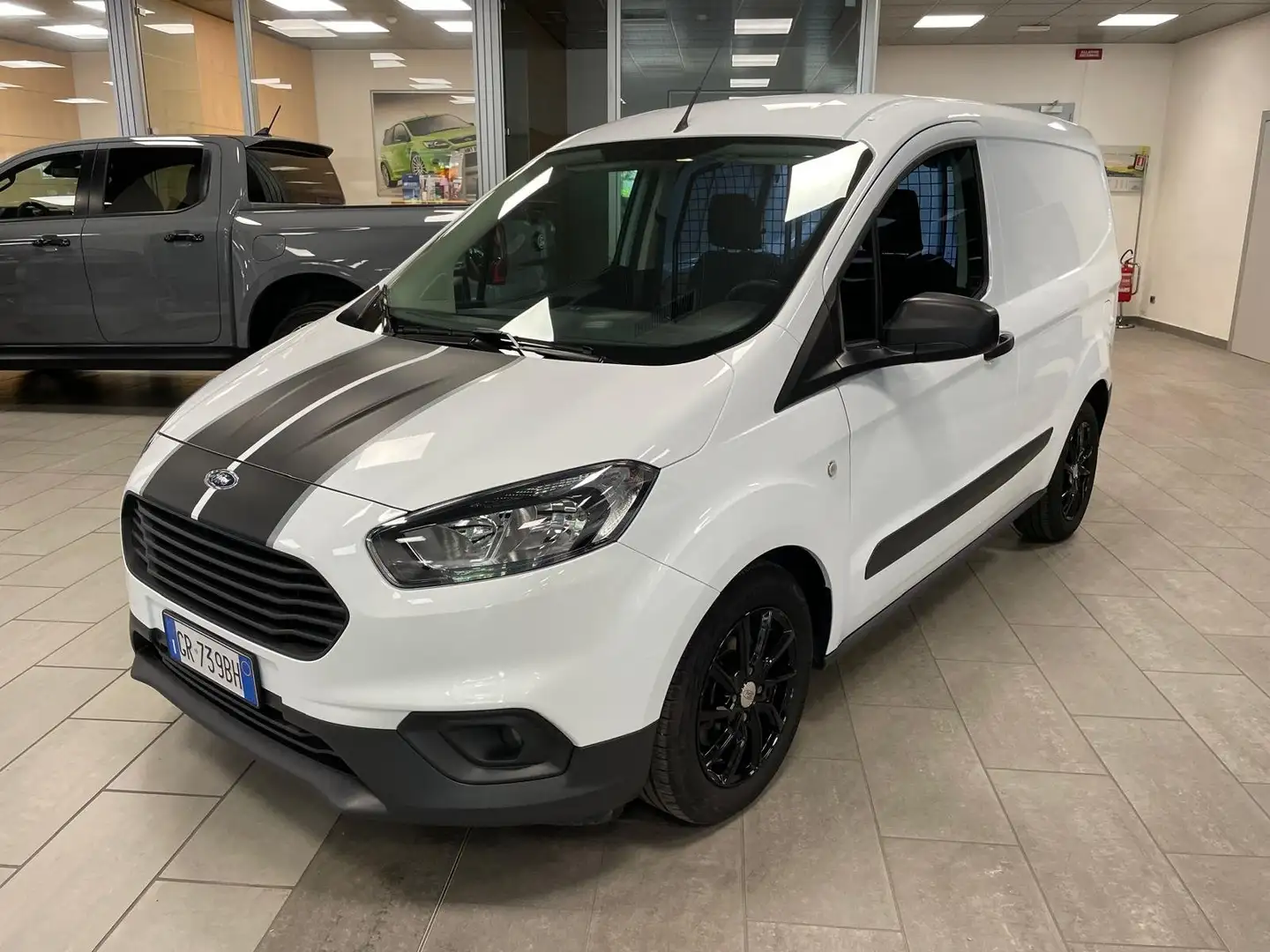 Ford Transit Courier VAN 1.0 benzina 100cv.  TREND , AUTOCARRO 2 POSTI Wit - 1