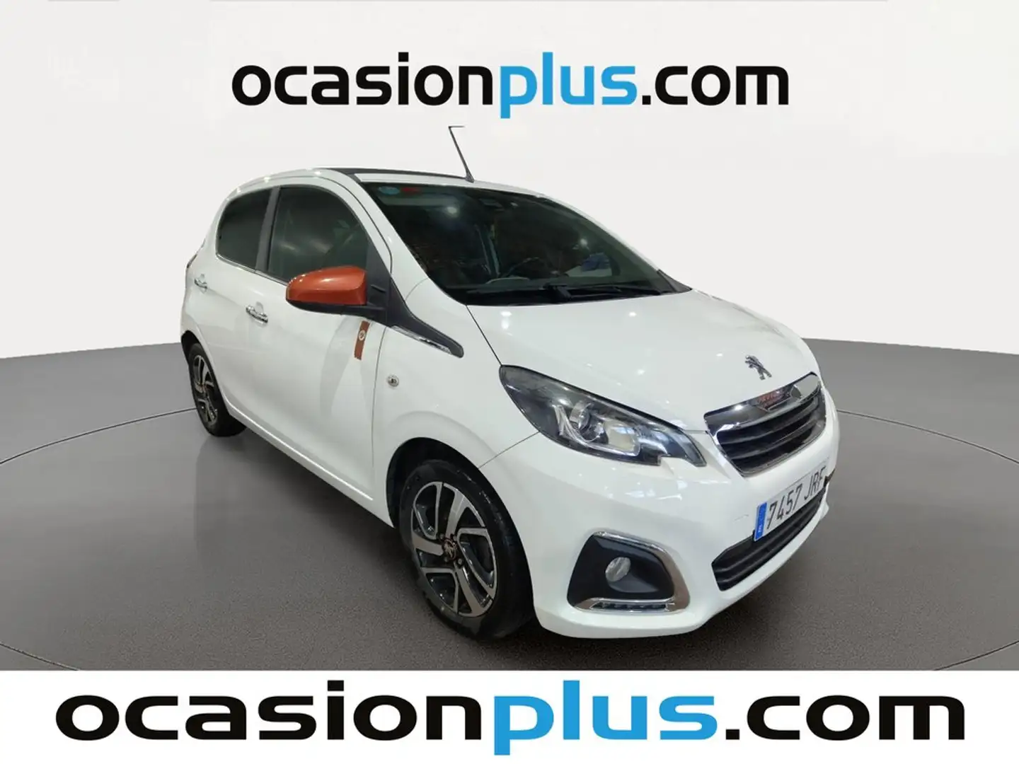 Peugeot 108 Top! 1.2 PureTech Roland Garros Blanco - 2