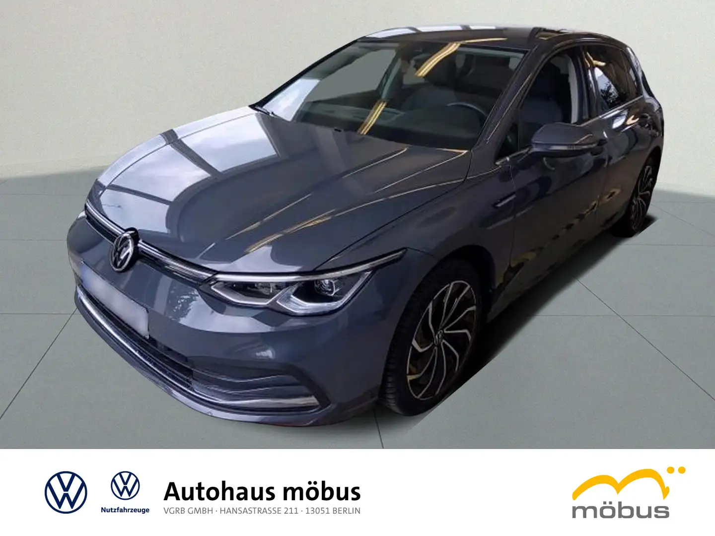 Volkswagen Golf VIII 1.5 eTSI Style*ACC*LED*NAVI*APP*SHZ* Grau - 2