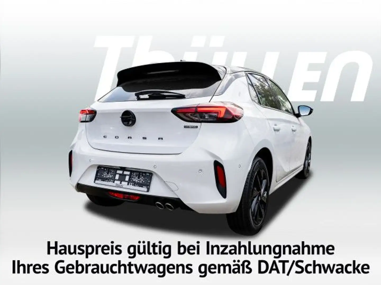 Opel Corsa F GS 1.2 DCT CarPlay SHZ Bluetooth Navi Klim Weiß - 2