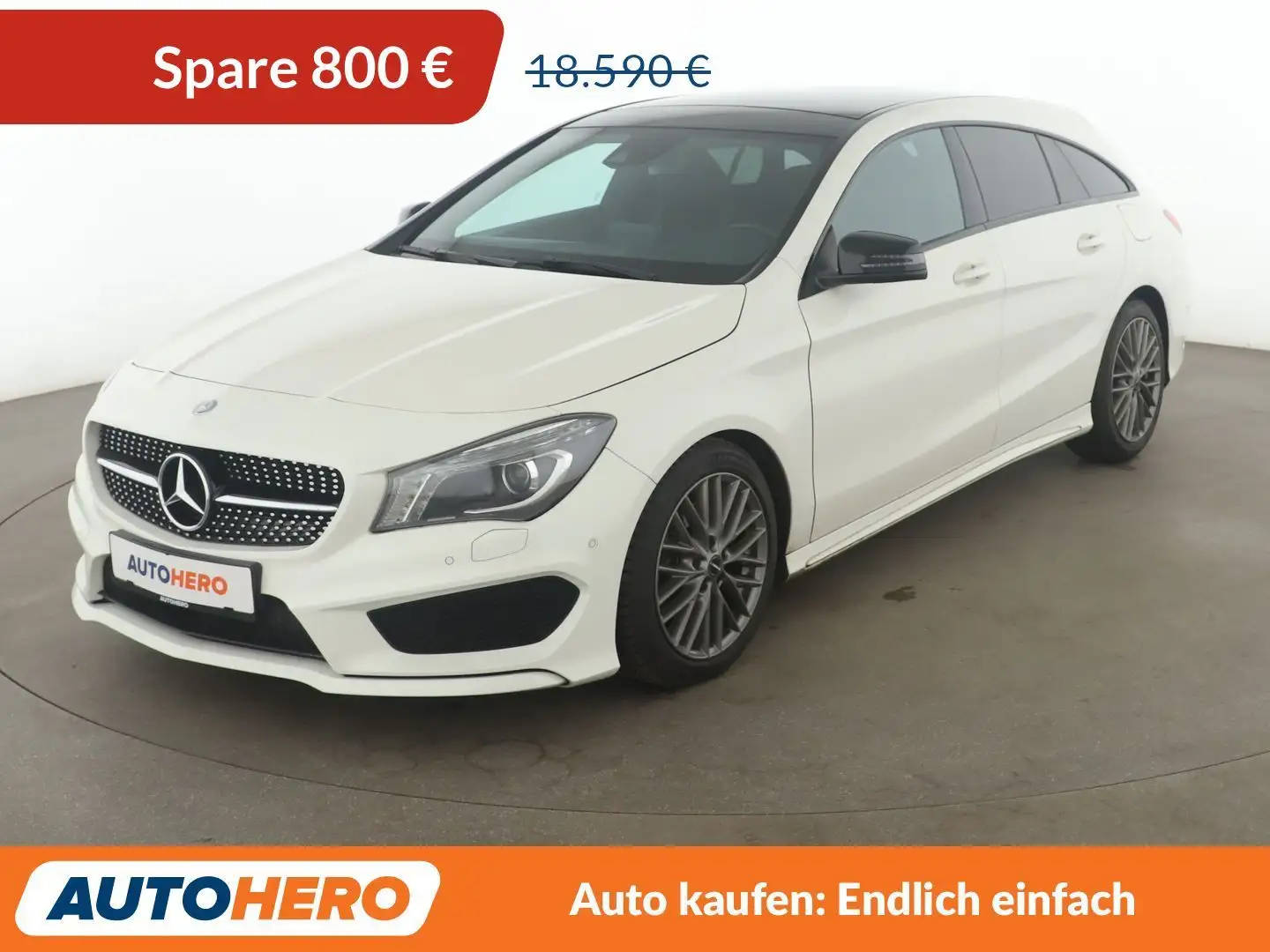 Mercedes-Benz CLA 200 CLA 200 Shooting Brake AMG Line*NAVI*PANO*SHZ*PDC* Weiß - 1