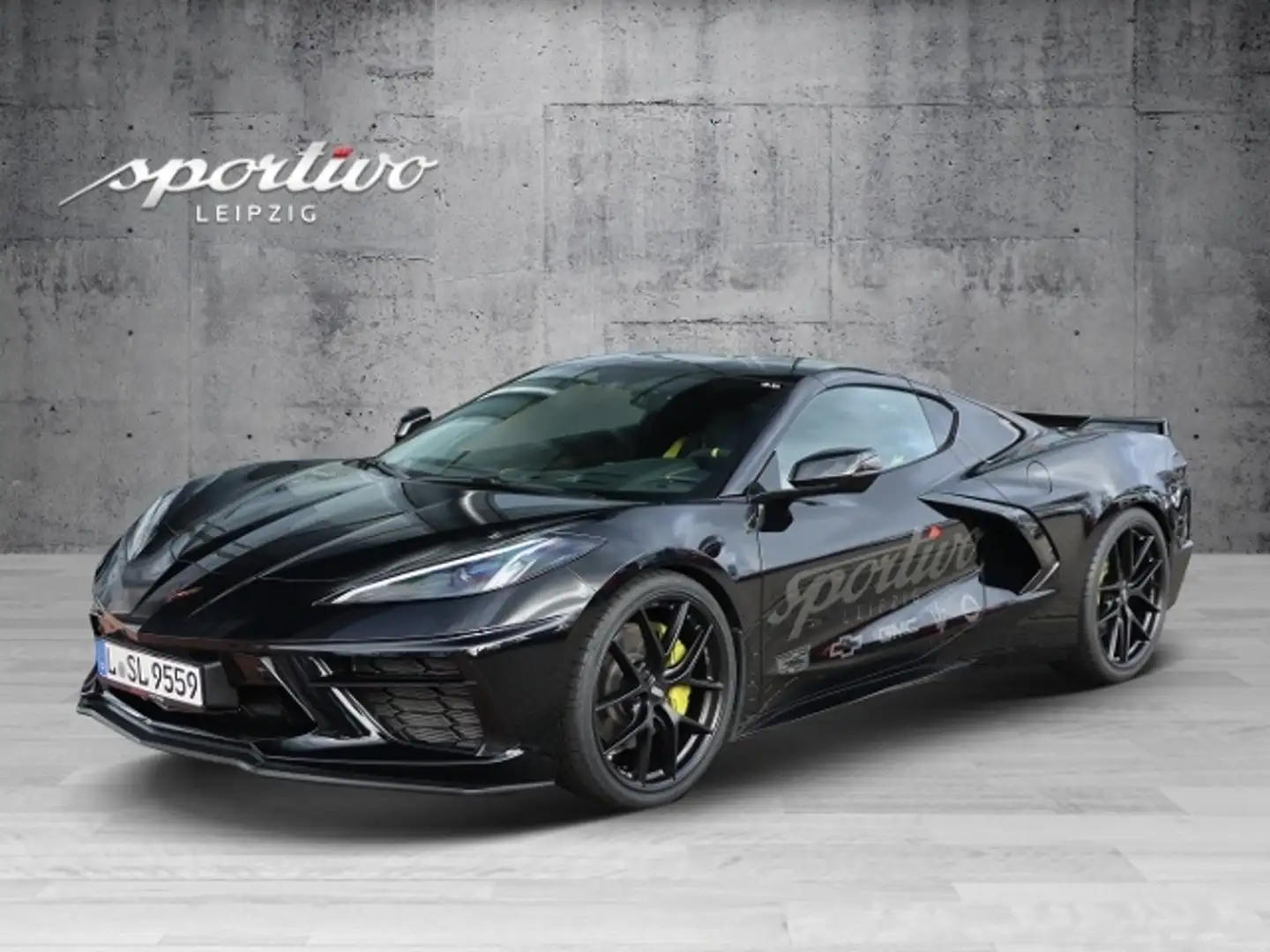 Corvette C8 Stingray Coupe 3LT Чёрный - 1