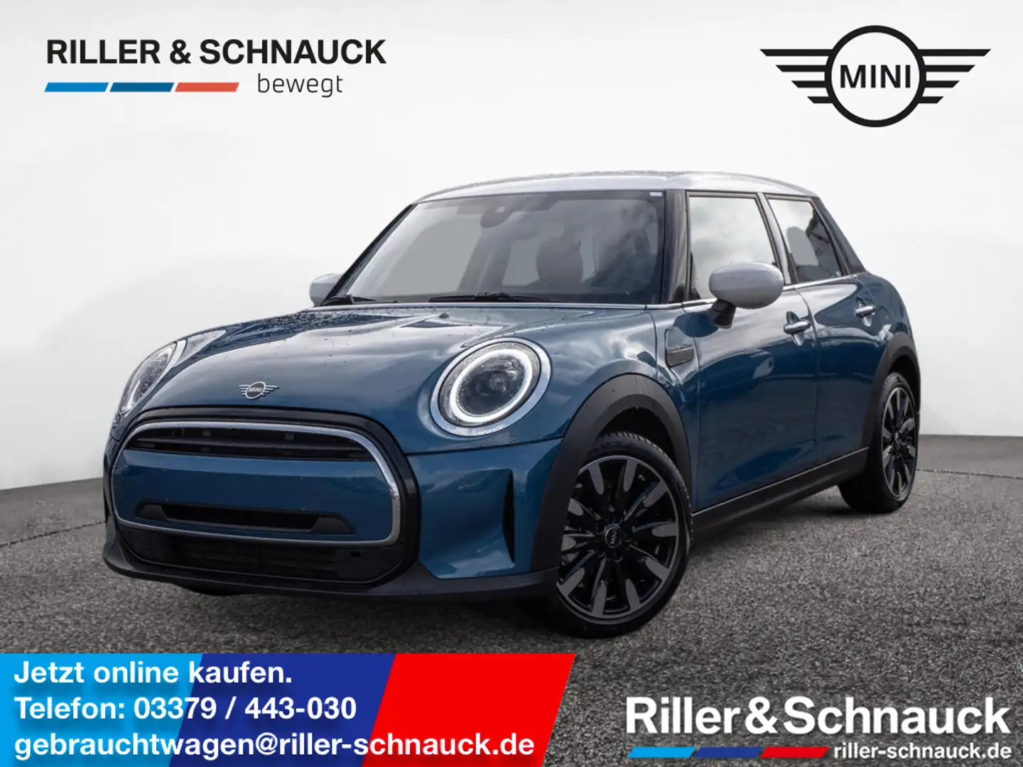 MINI Cooper C lassic Trim PDC SHZ KAMERA NAVI LED Azul - 1