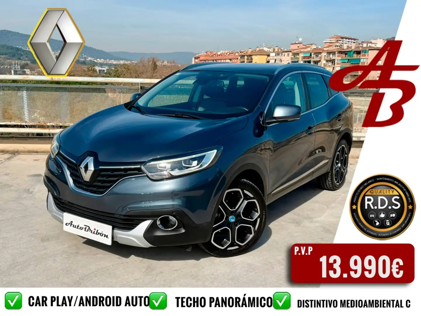 Renault Kadjar 1.6 TCe Energy S-Edition Gris - 1
