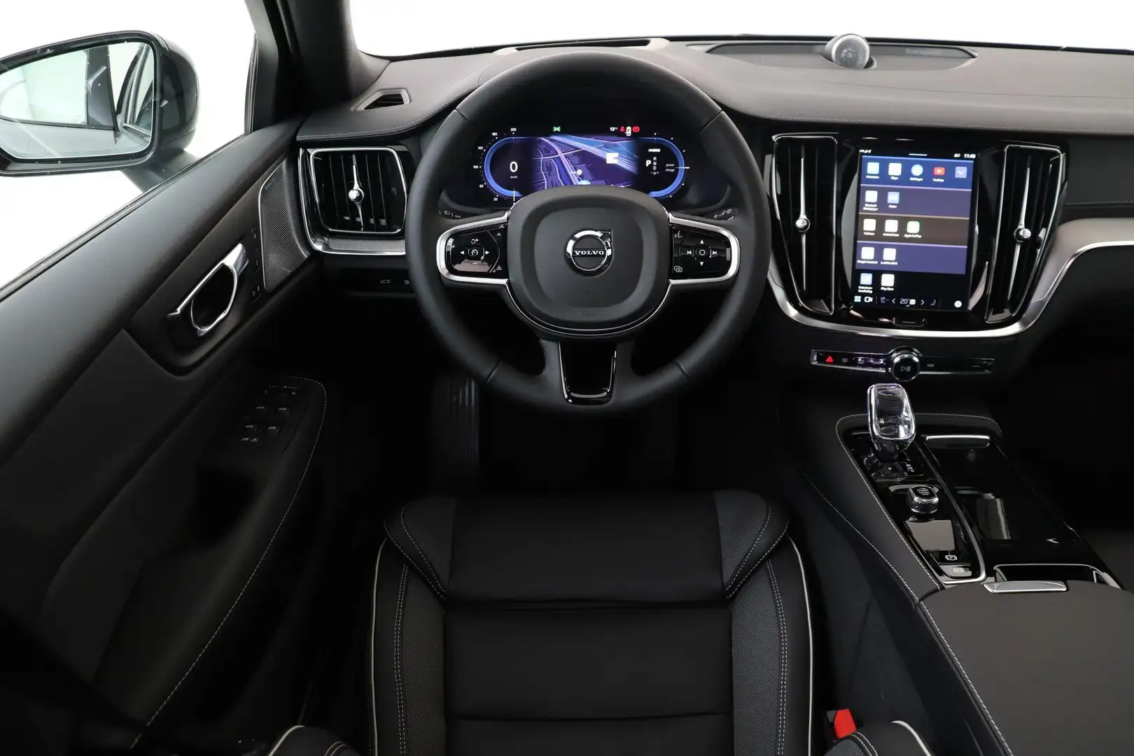 Volvo V60 T6 PLUG-IN HYBRID AWD ULTRA DARK -PANO.DAK|BOWERS& Gris - 2