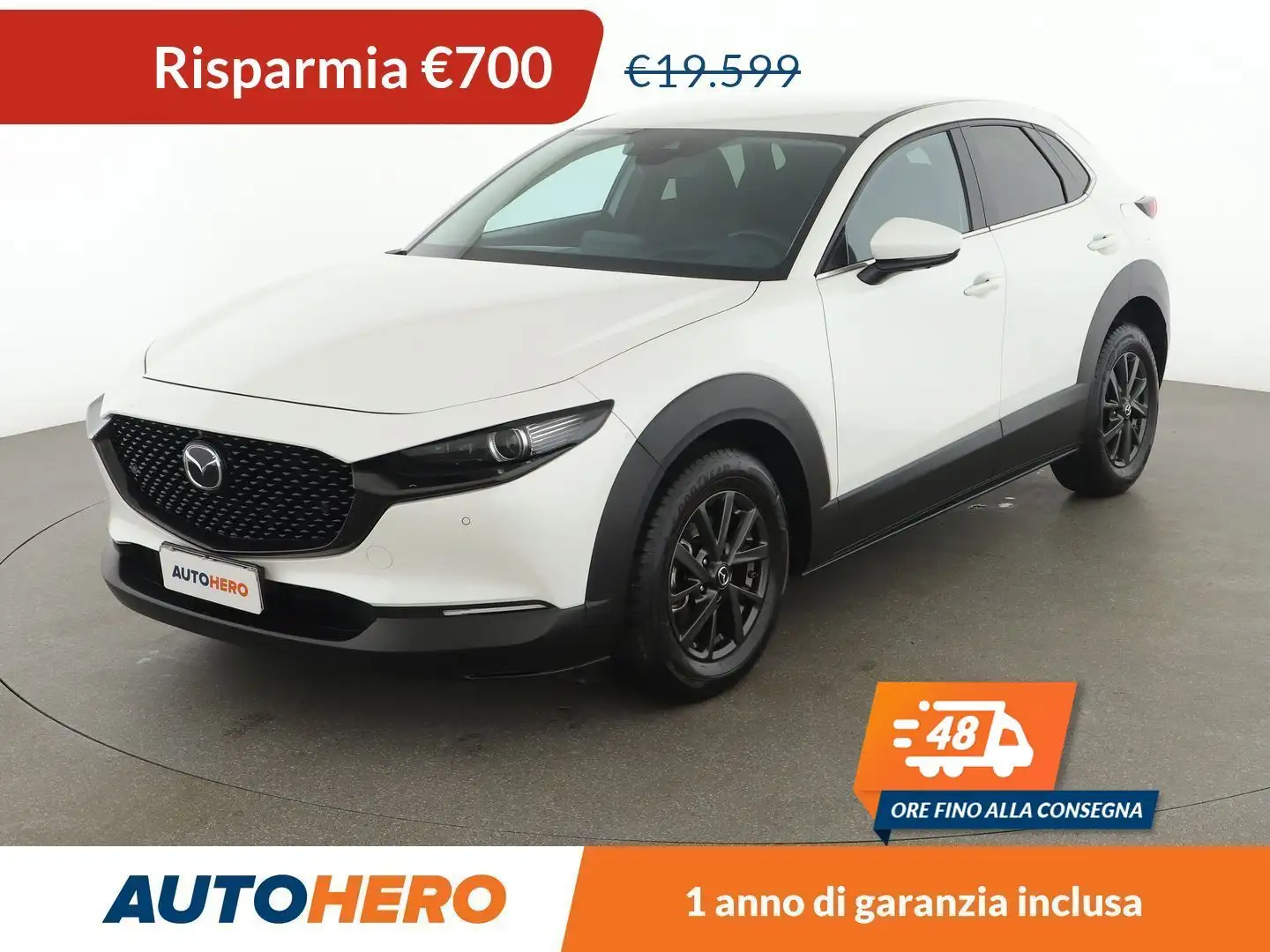 Mazda CX-30 2.0 Exceed MHEV Blanc - 1