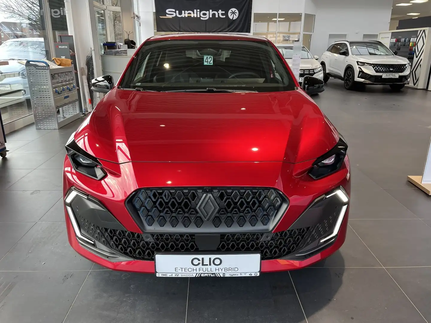 Renault Clio Full Hybrid 160PS Esprit Alpine Rot - 2