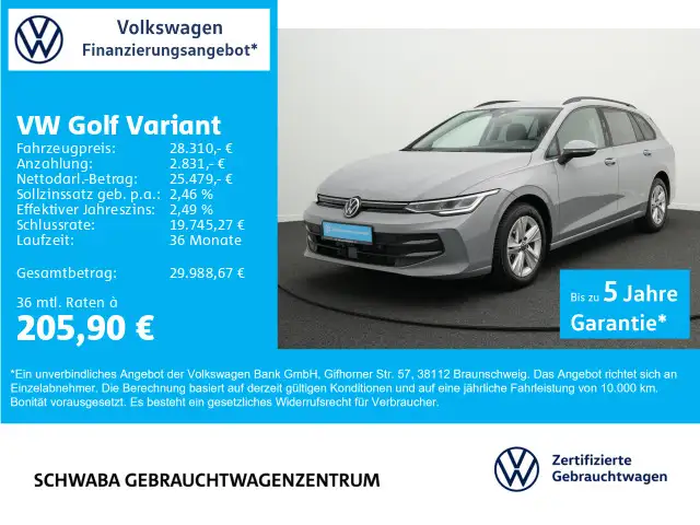 Volkswagen Golf Variant Golf VIII Variant Life 1.5 eTSI DSG *ACC*LED*16*